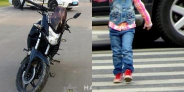Біля Вараша мотоцикліст збив трирічну дівчинку: дитину госпіталізували